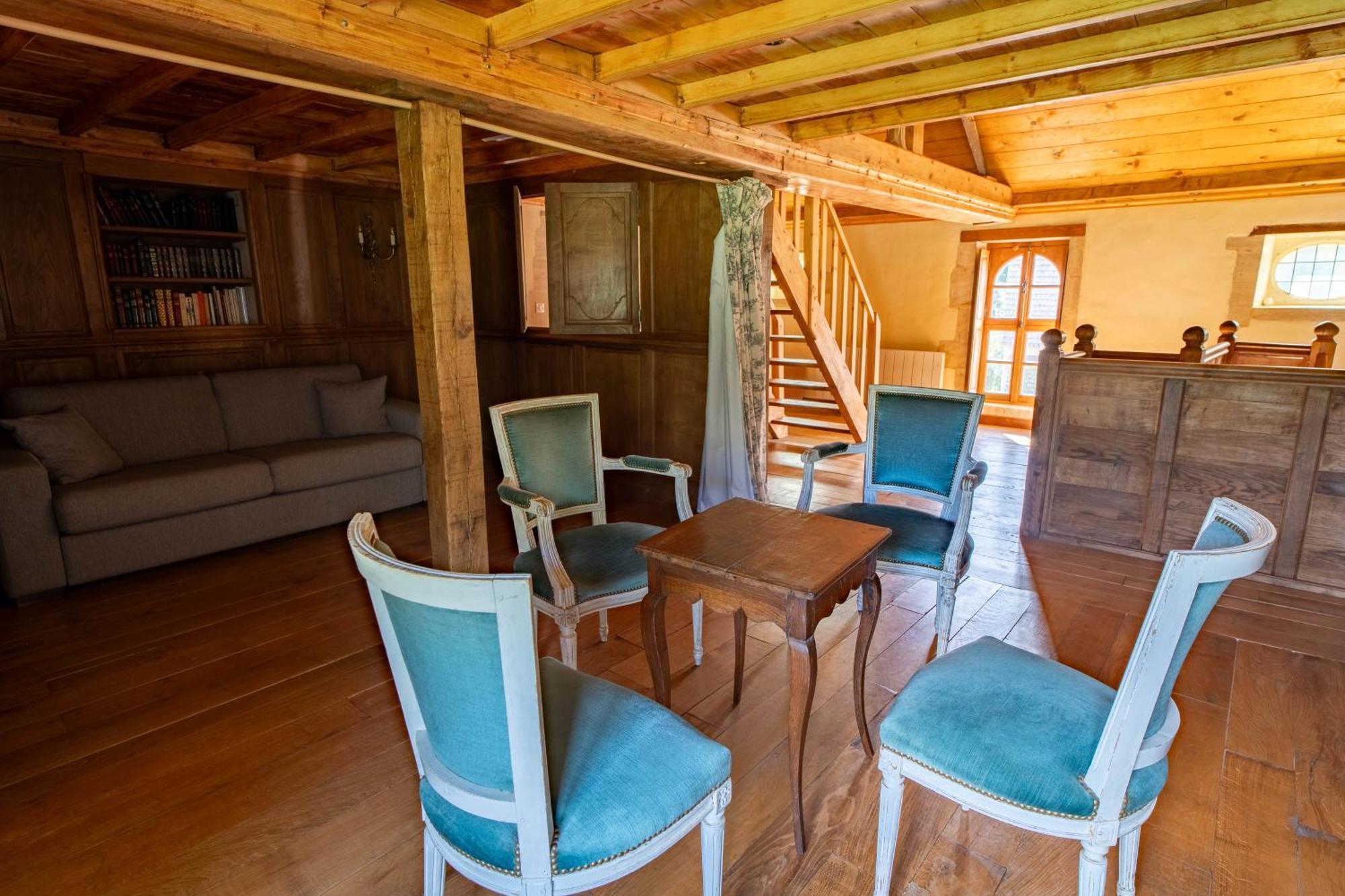 Вилла Manoir De Damigny Saint-Martin-des-Entrees Экстерьер фото