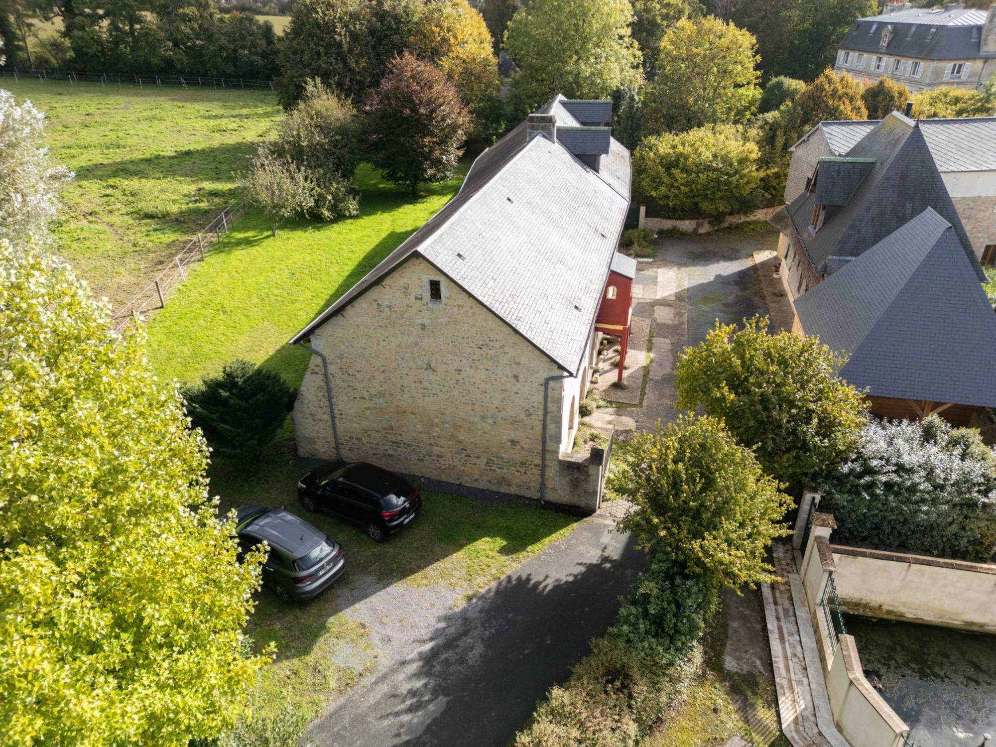 Вилла Manoir De Damigny Saint-Martin-des-Entrees Экстерьер фото