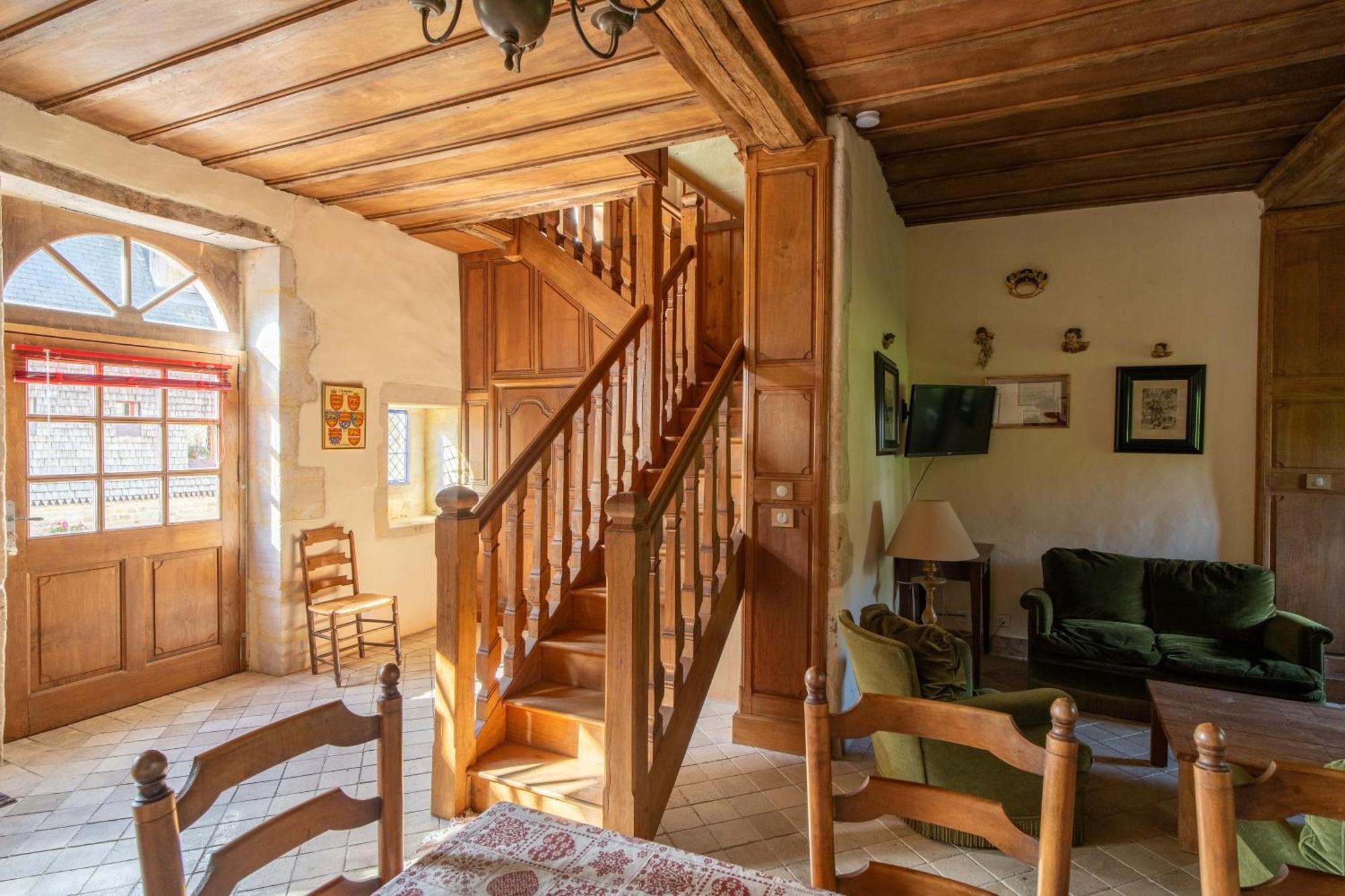 Вилла Manoir De Damigny Saint-Martin-des-Entrees Экстерьер фото